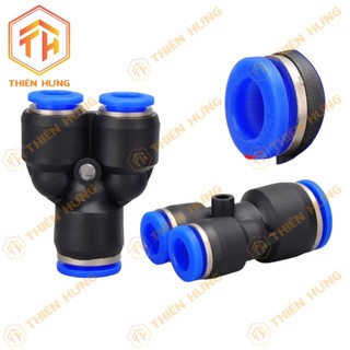 Ngã 3 - y - nối 3 đâu ống nhựa pu - pa - pe | py 04 ~ py 16 | ống 4mm ~ ống 16mm