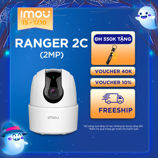 [Mã ELIM10 giảm 10% đơn 800K] Camera Wifi trong nhà Imou Ranger 2C (2MP) I Đàm thoại hai chiều I Xoay 360