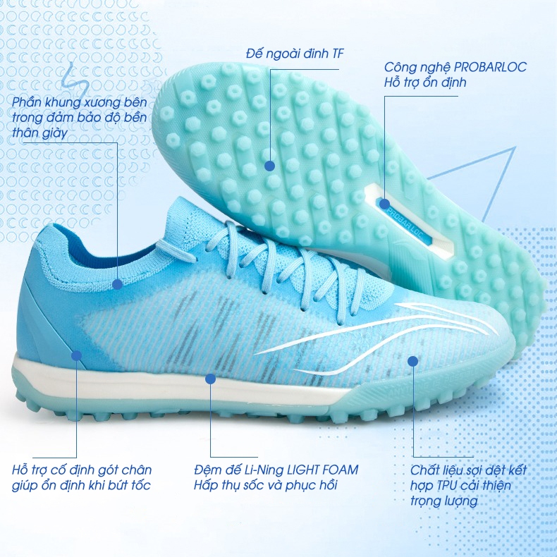 Giày Đá Bóng Li-Ning Shadow Speed Pro TF