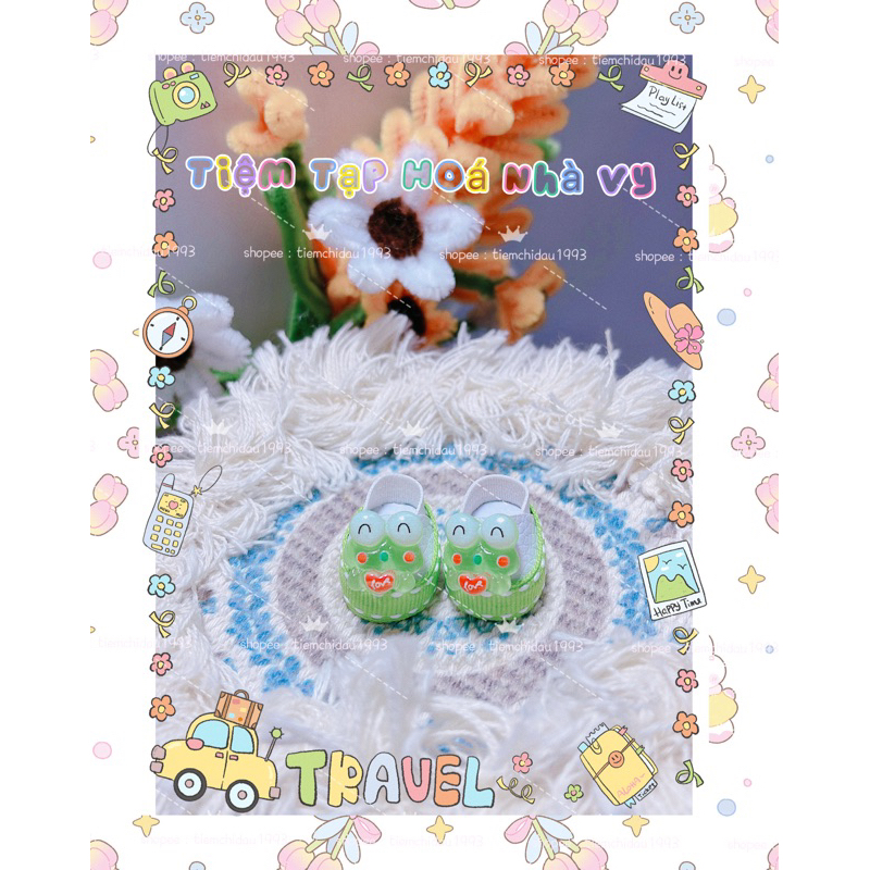 🧸Giày Da Búp Bê Size 5in Được Chọn Mẫu 🚀✨🚀✨
