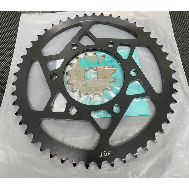 Nhông Dĩa Yamaha TFX 150 / FZ150 / EX155 Chuẩn 428 Nhông 14T 15T Dĩa 41T 42T 43T 44T 45T 46T 47T 48T 49T - VITAL