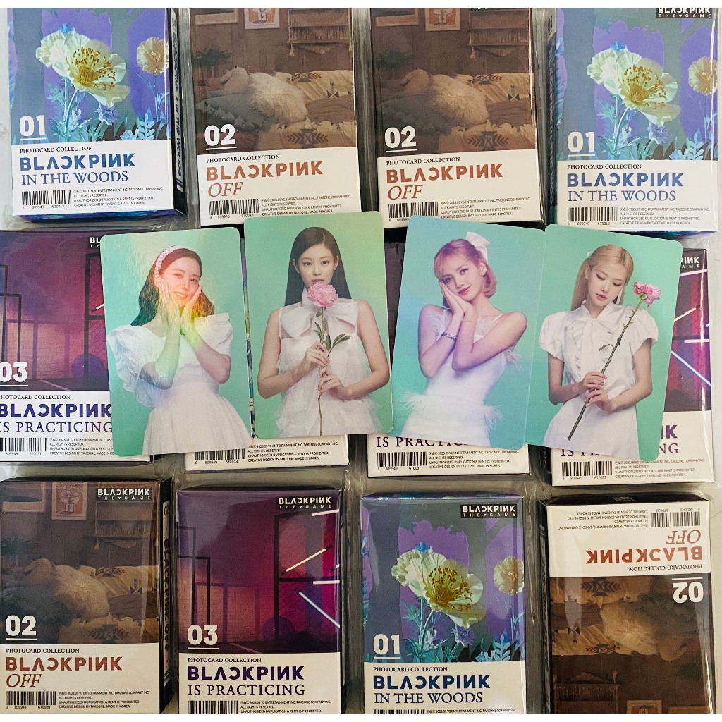 BỘ SƯU TẬP THẺ BÀI GAME BLACKPINK PHOTOCARD COLLECTION