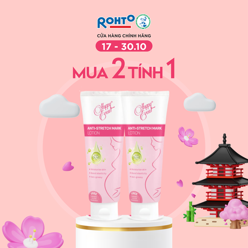 Sữa chống rạn da Happy Event 100ml