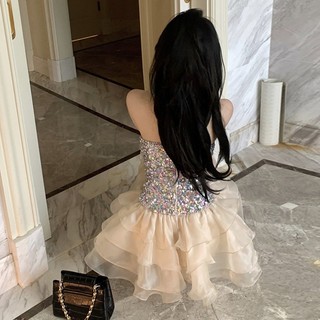 Đầm cup ngực kim sa cao cấp
