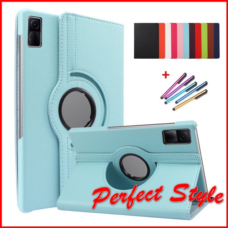 Bao Da Nắp Gập Xoay 360 Xiaomi Redmi Pad SE 11inch 2023 gấp dựng thông minh