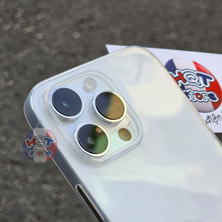 Ốp lưng siêu mỏng trong suốt Ultra Slim Case 0.35mm IP 14 Pro Max / 14 Pro / 13 Pro Max