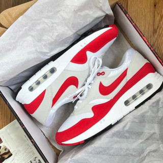 Giày Air Max 1 '86 big bubble sport red white lai au cao cấp nam nữ