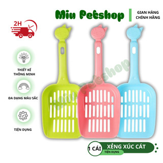 Xẻng xúc cát nhiều màu giá rẻ tiện lợi chăm sóc chó mèo- xẻng xúc cát nhiều màu dễ sử dụng
