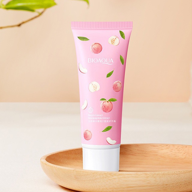 Kem Dưỡng Da Tay BIOAQUA Chiết Xuất Từ Trái Đào 30g