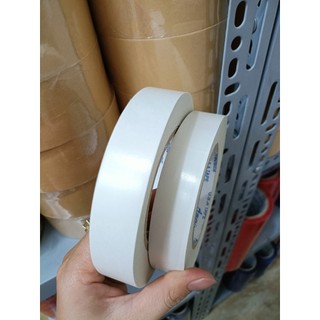 1 cuộn băng keo 2 mặt trắng 24mm x 40m