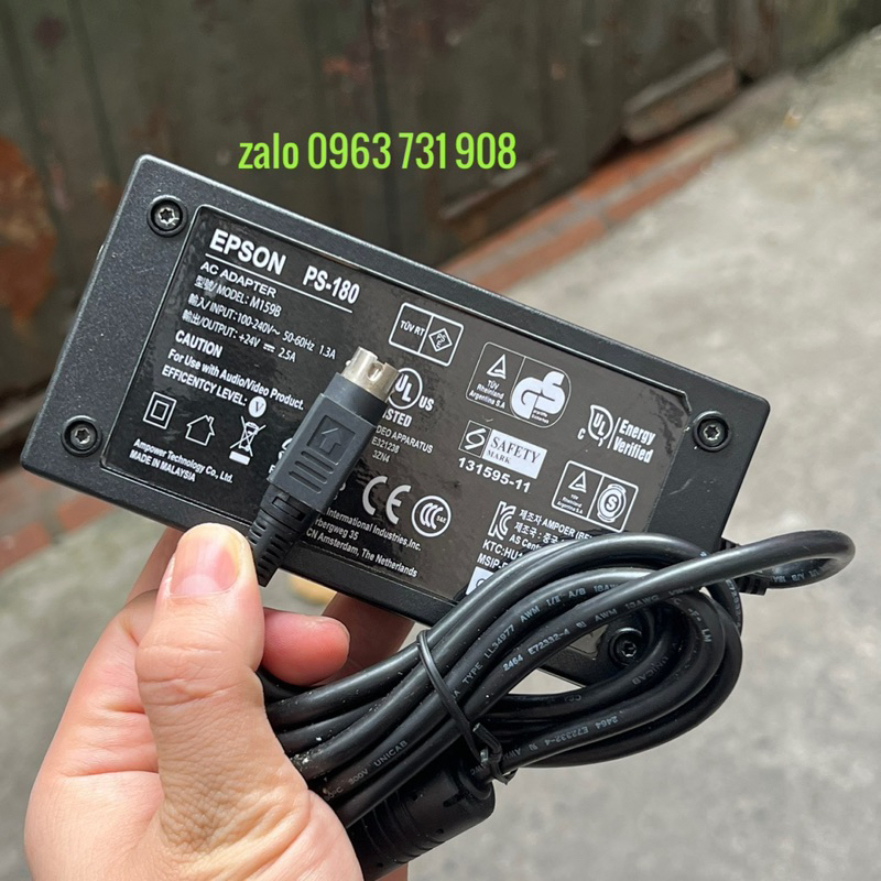 Adapter-Nguồn Máy In Hoá Đơn Bill 24v Chính Hãng