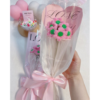 Cúc hoạ mi kẽm nhung lông hanmade