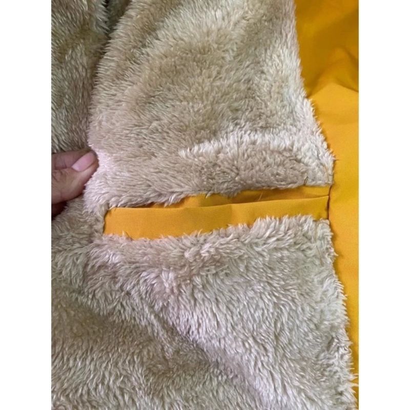 Áo khoác nam nữ 3 khóa lót lông Cao cấp