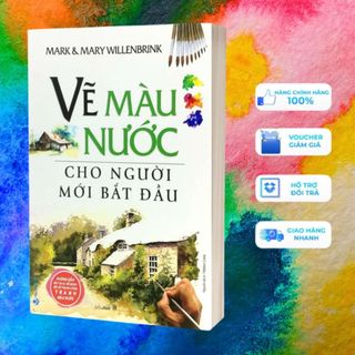 Sách - vẽ màu nước cho người mới bắt đầu