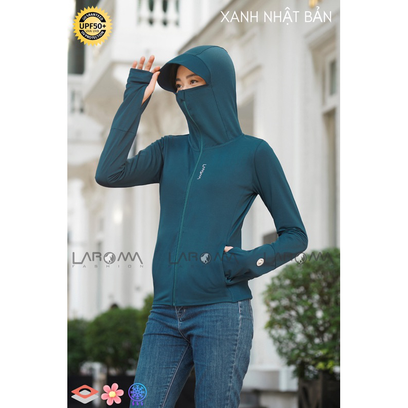 Áo chống nắng NỮ Laroma UPF++ thông hơi thoáng khí