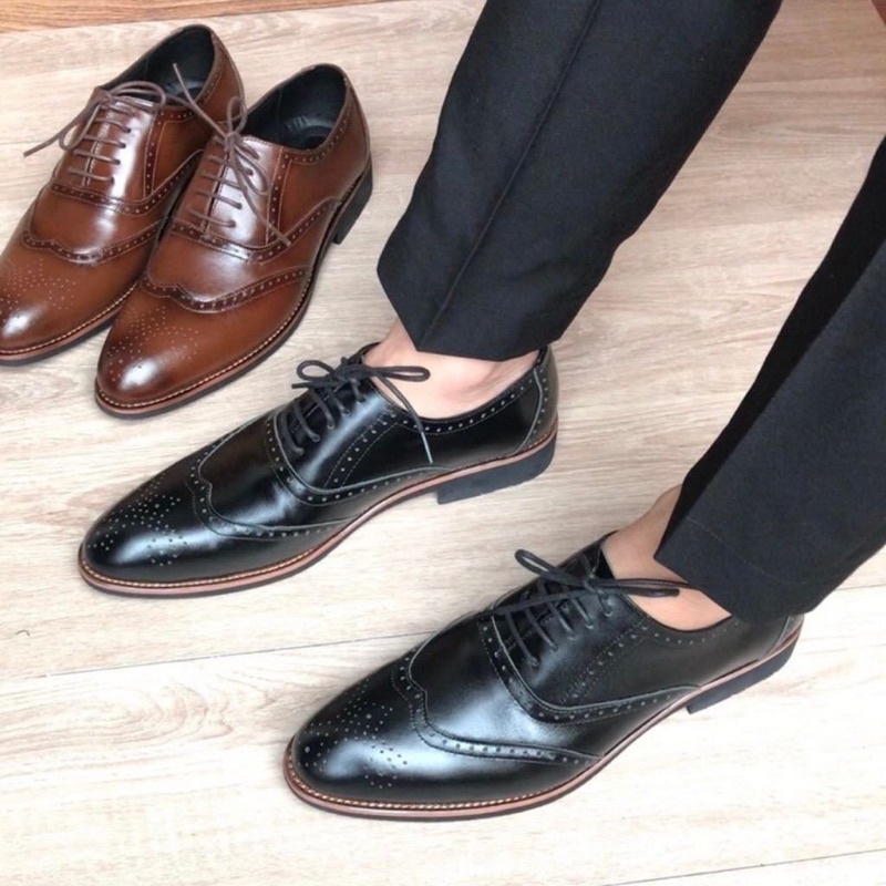 G25 Giày tây Oxford - Giày công sở- Da bò nhập khẩu 100%.Hàng chính hãng - Bảo hành 12 tháng