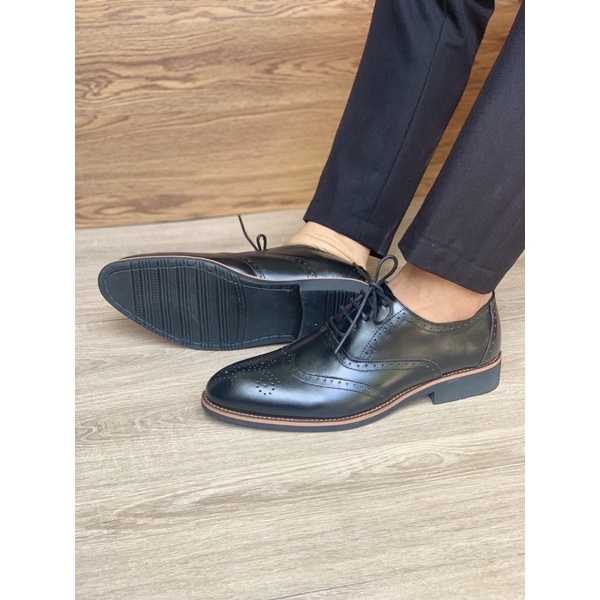 G25 Giày tây Oxford - Giày công sở- Da bò nhập khẩu 100%.Hàng chính hãng - Bảo hành 12 tháng