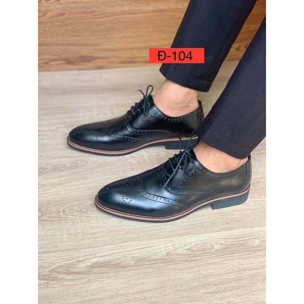G25 Giày tây Oxford - Giày công sở- Da bò nhập khẩu 100%.Hàng chính hãng - Bảo hành 12 tháng