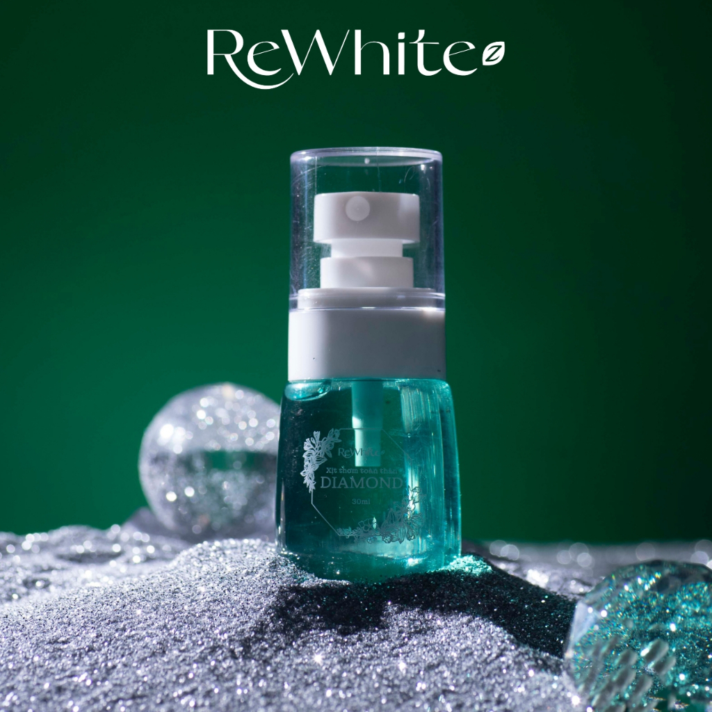 Xịt Thơm Toàn Thân Body Mist Diamond ReWhitez, Hương Nước Hoa Cao Cấp, Giúp Làn Da Mềm Mại Lưu Hương 7-8 Giờ, Lọ 30ml