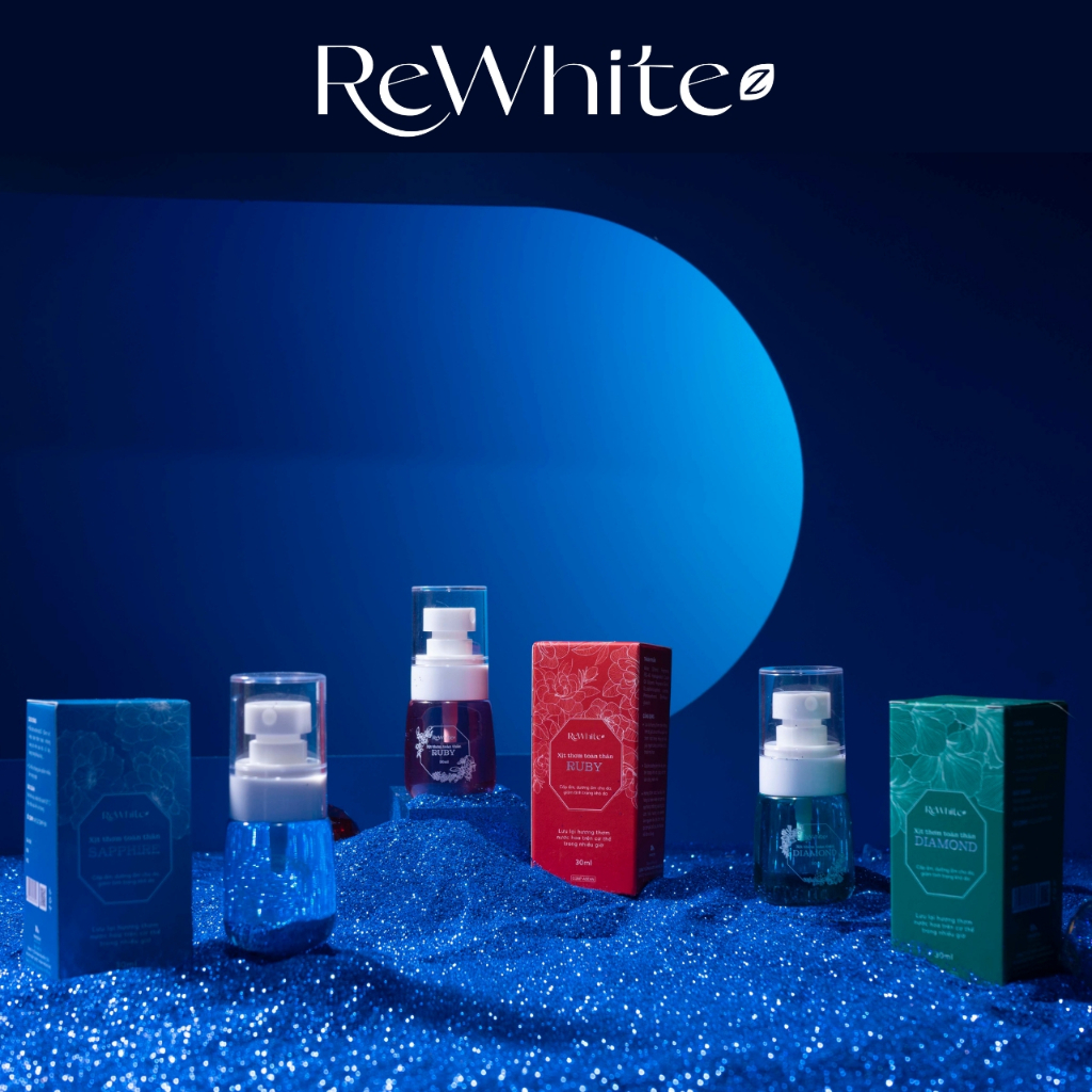 Xịt Thơm Toàn Thân Body Mist Diamond ReWhitez, Hương Nước Hoa Cao Cấp, Giúp Làn Da Mềm Mại Lưu Hương 7-8 Giờ, Lọ 30ml