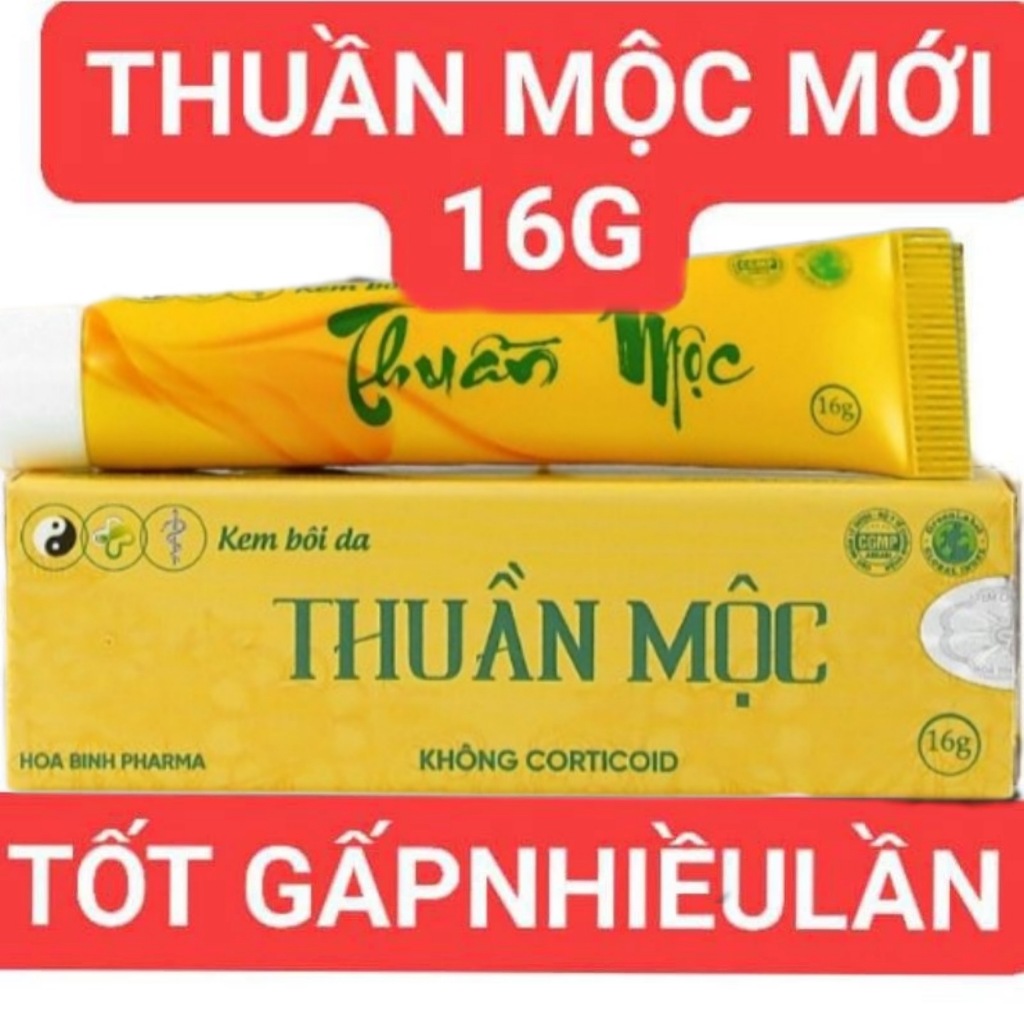 [Chính Hãng] Kem bôi da liễu Thuần.Mộc Thanh Mộc Hương dưỡng ẩm da mẫu mới 16g