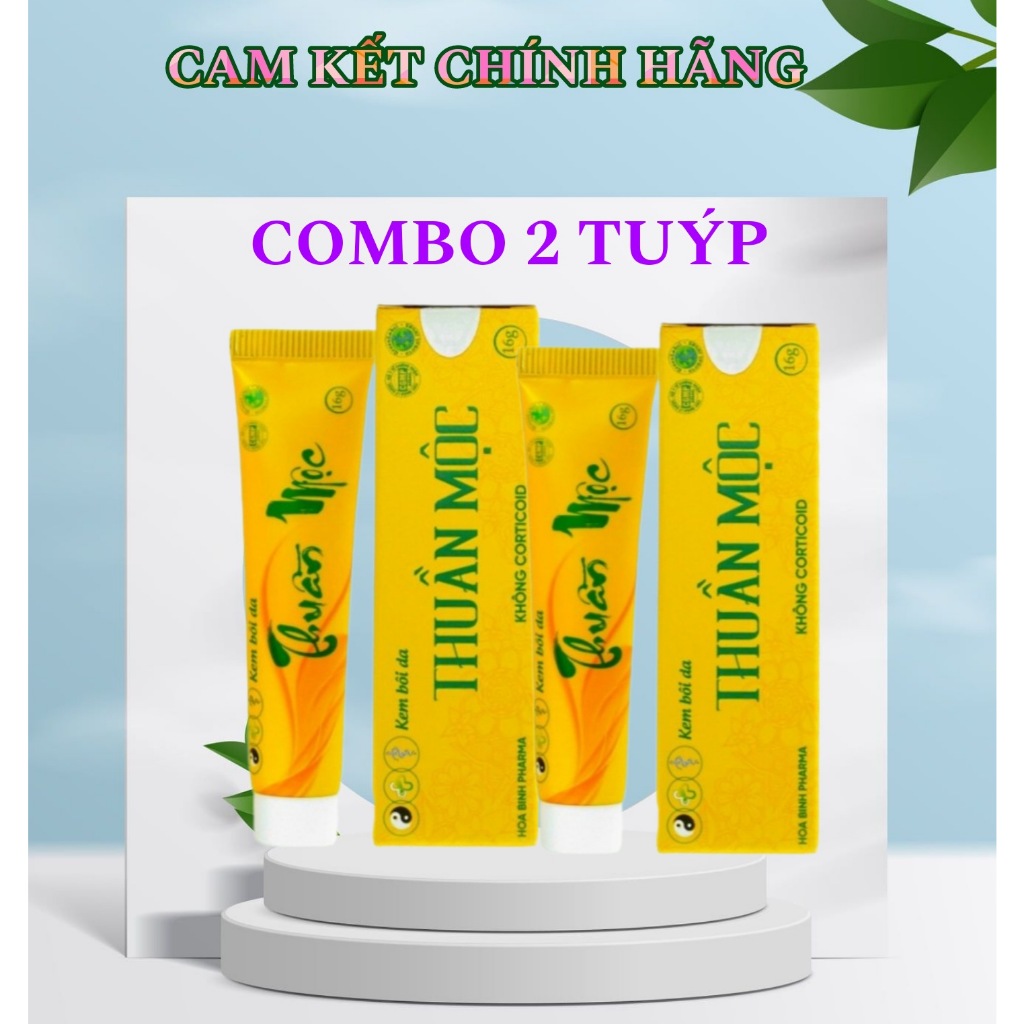 Kem bôi da liễu Thuần 16gr Mộc Thanh Mộc Hương chính hãng