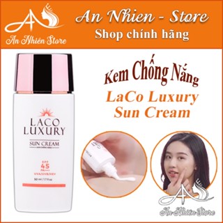 Kem Chống Nắng LACO SUN CREAM SPF45 PA++++ NÂNG TONE, KIỀM DẦU,KHÔNG TRÔI KHI GẶP NƯỚC