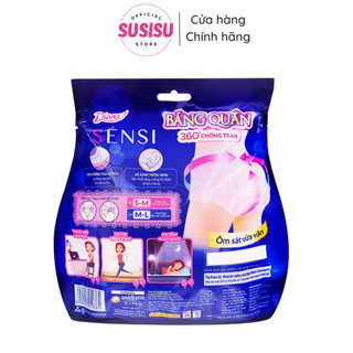 Băng vệ sinh dạng quần Diana Sensi 360 Độ Chống Tràn / Bvs ban đêm đủ size/Băng quần diana