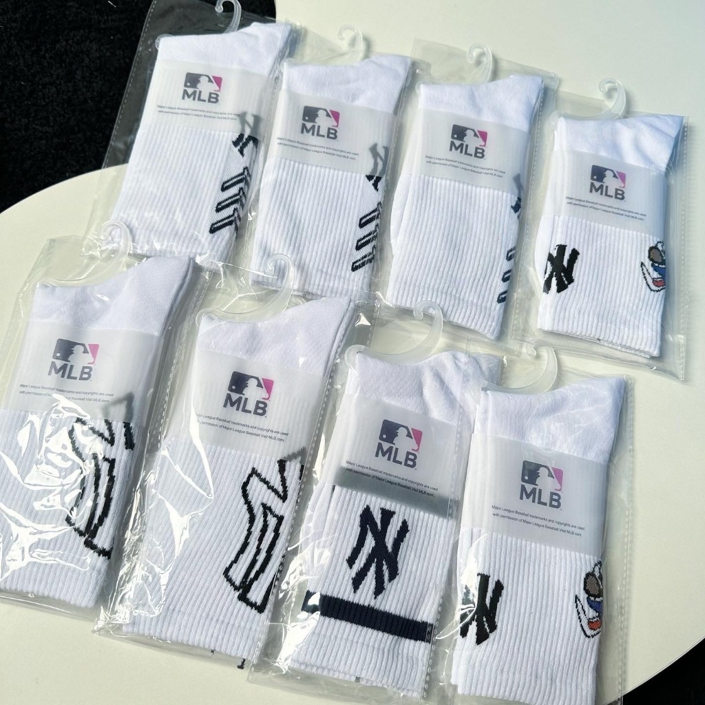 Tất vớ MLB lửng 3 mẫu phong cách Hàn Quốc