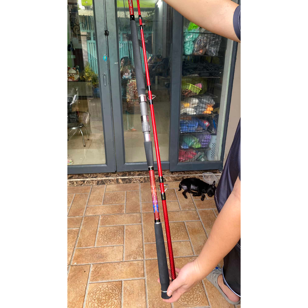 CẦN CÂU ASHINO STRONG ĐỎ FUJI