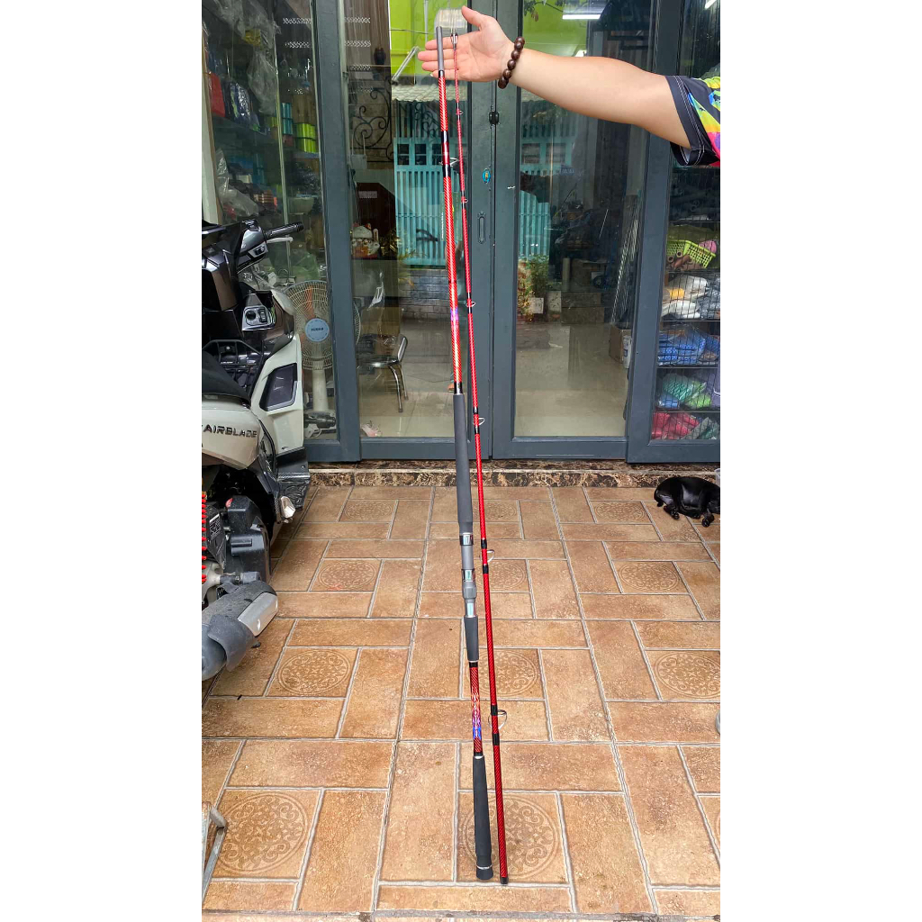 CẦN CÂU ASHINO STRONG ĐỎ FUJI