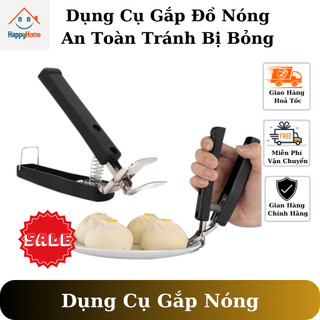 Dụng cụ gắp đồ nóng chuyên dụng nhà bếp, kẹp gắp đồ nóng chắc chắn an toàn tránh bị phỏng tay