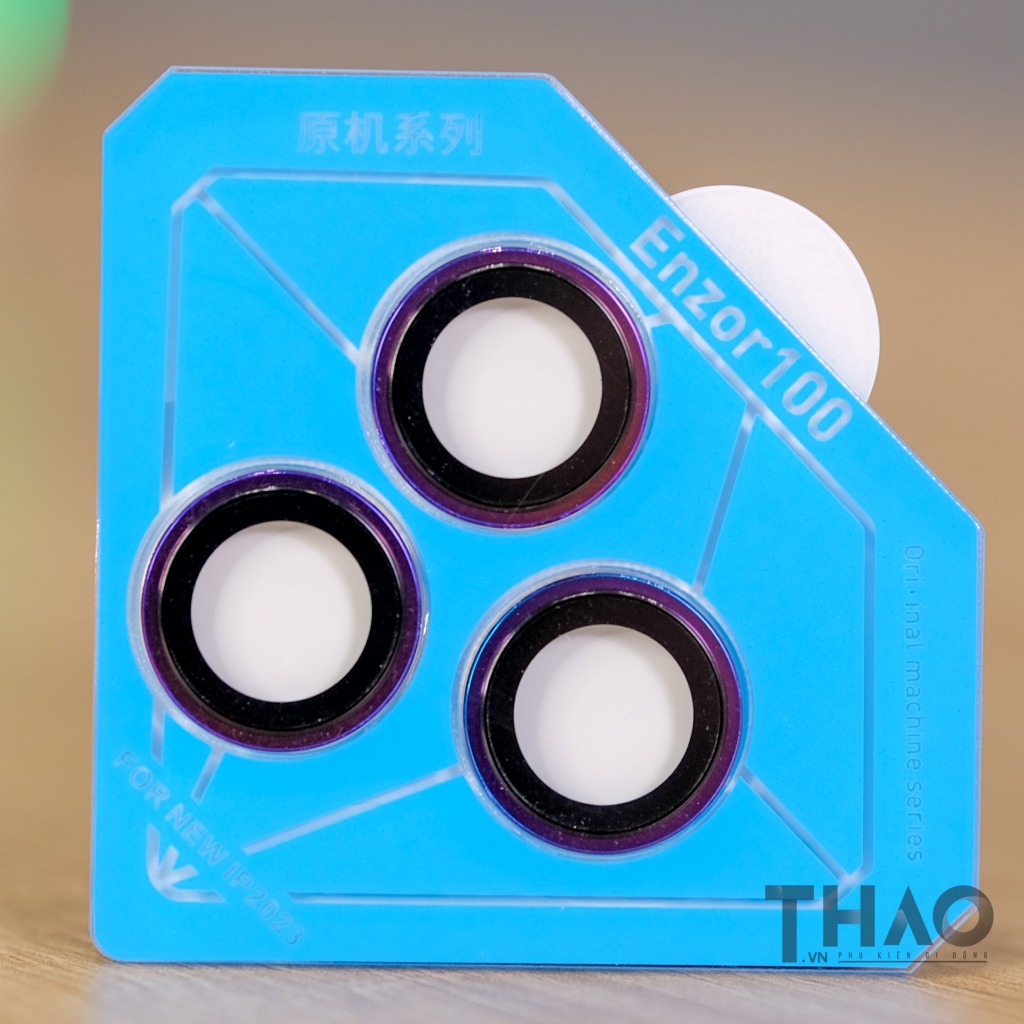 Lens kính bảo vệ camera 3 mắt Kuzoom AR chính hãng dành cho iPhone