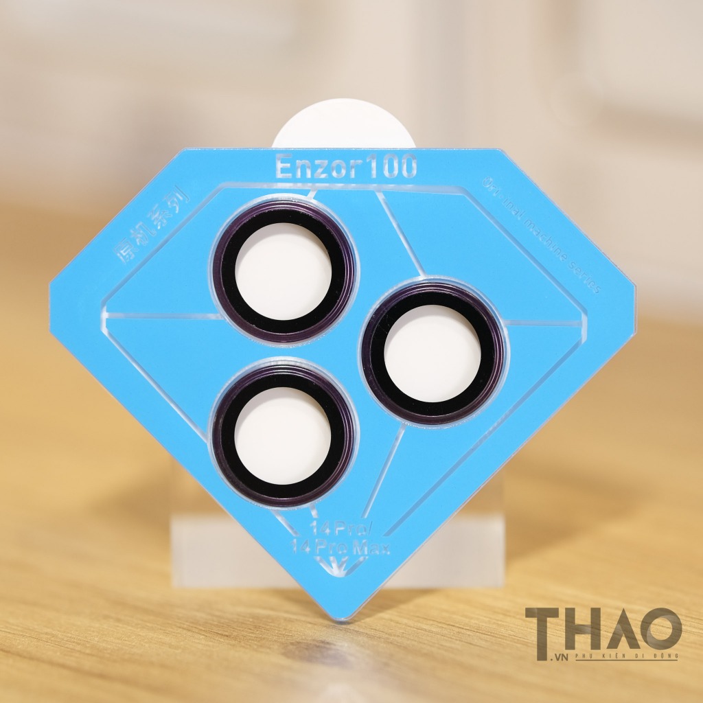 Lens kính bảo vệ camera 3 mắt Kuzoom AR chính hãng dành cho iPhone