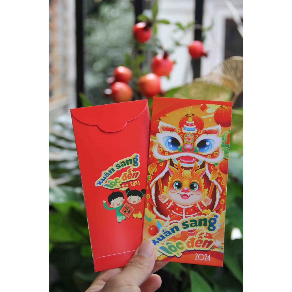 Sỉ 100 bao lì xì các mẫu RỒNG Xuân Giáp Thìn