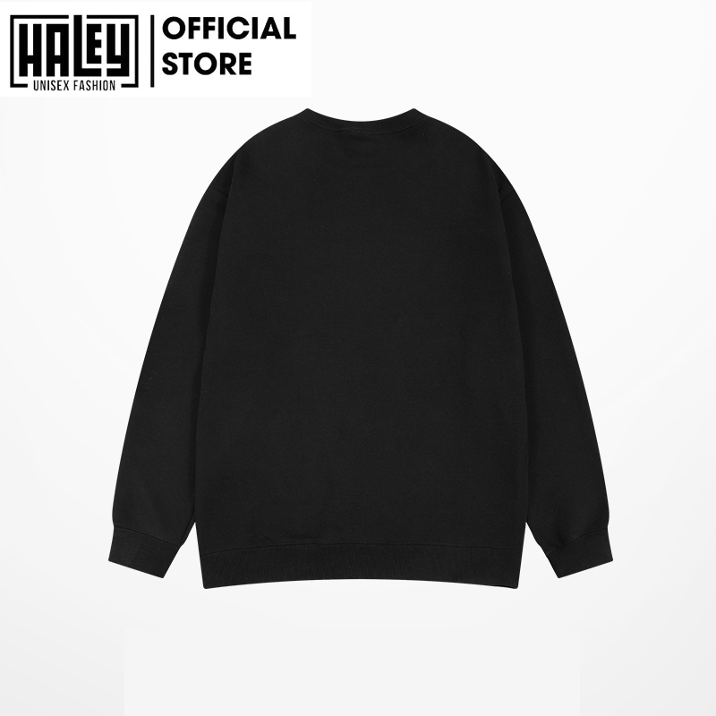 Áo Sweater Unisex HALEY HD437 Nam Nữ Dài Tay Form Rộng Phong Cách Trẻ Trung Chất Vải Nỉ Bông Ấm Áp Mềm Mịn