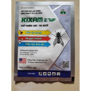 Thuốc diệt ruồi kixam 2.7wp, dẫn dụ ruồi nhanh, hàng xuất xứ usa