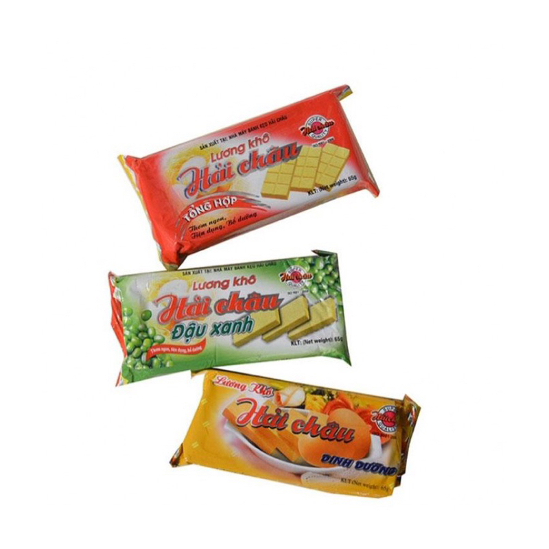 Combo 10 gói Lương khô Hải Châu tổng hợp 65g