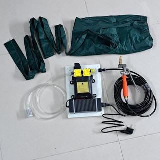 Combo bơm xịt rửa máy lạnh mini dùng cho gia đình