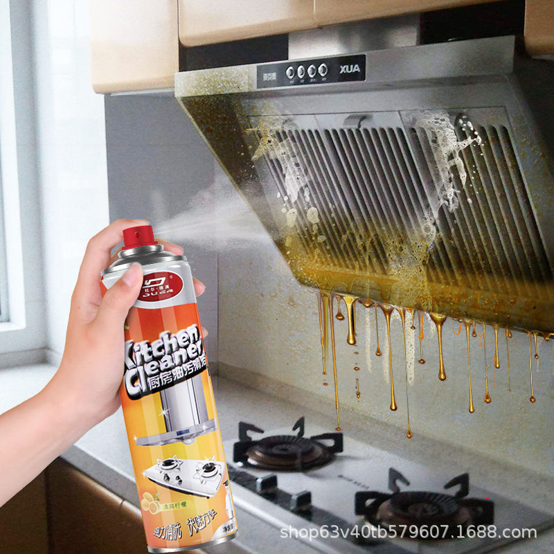 Bình xịt bọt tuyết tẩy rửa nhà tắm nhà bếp siêu sạch mọi vết bẩn, bình xịt Kitchen Cleaner/ Bathroom Cleaner 500ml