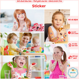 Sticker 3d dán trang trí dễ thương