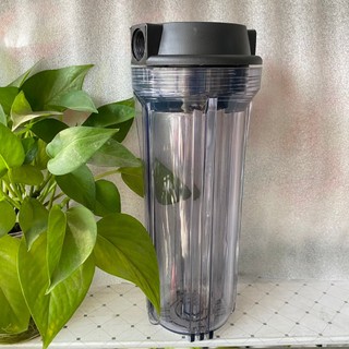 Cốc lọc nước 10 inch trong suốt ren 21