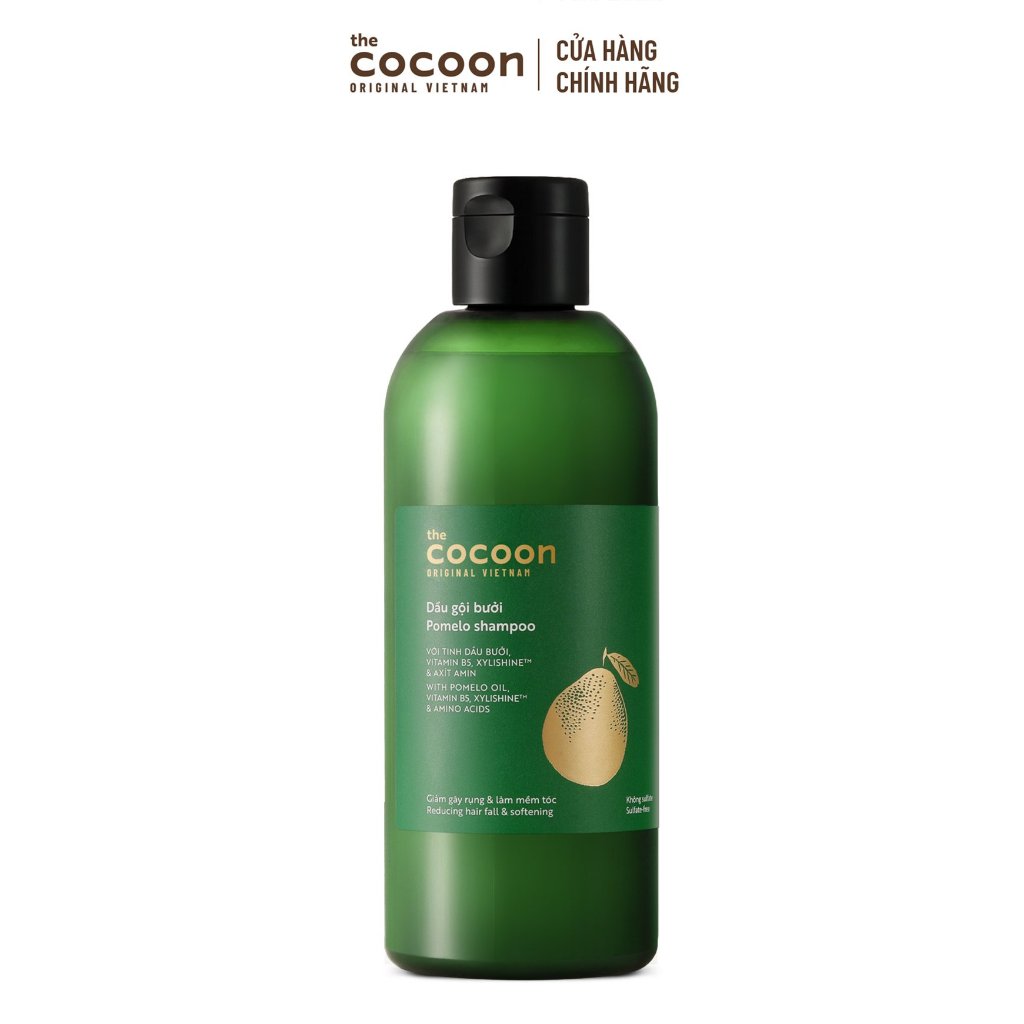 HÀNG TẶNG KHÔNG BÁN - Dầu gội bưởi Cocoon giúp giảm gãy rụng và làm mềm tóc 310ml