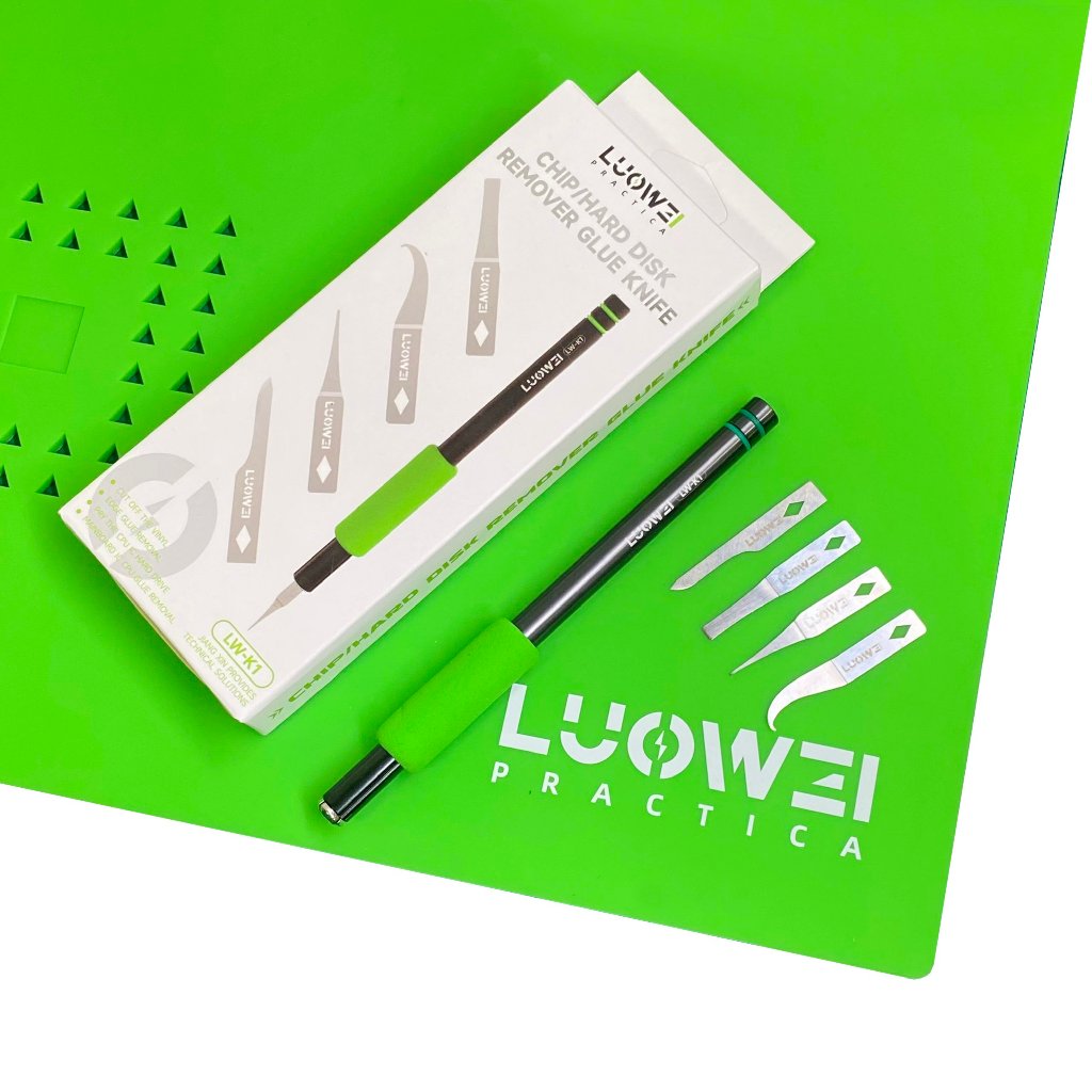Bộ dao LW vệ sinh keo IC/CPU ( Cán + 4 lưỡi dao)
