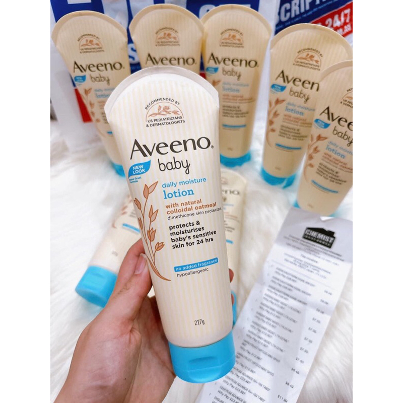 Kem dưỡng da hàng ngày cho bé Aveeno baby dùng cho bé từ sơ sinh