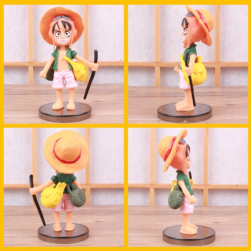 Mô hình One Piece Mini Combo 6 nhân vật  phiên bản Tắm biển cao 5-7 cm
