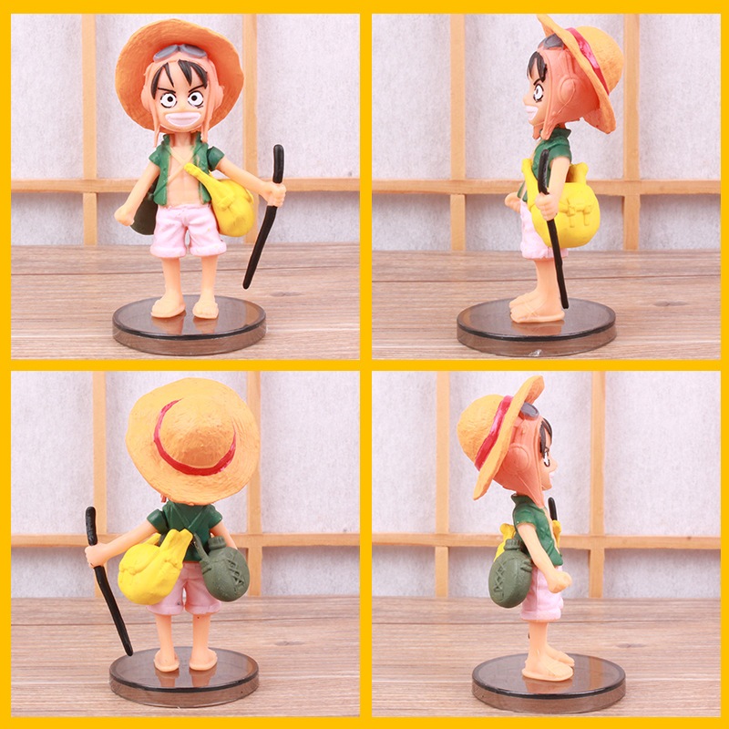 Mô hình One Piece Mini Combo 6 nhân vật  phiên bản Tắm biển cao 5-7 cm