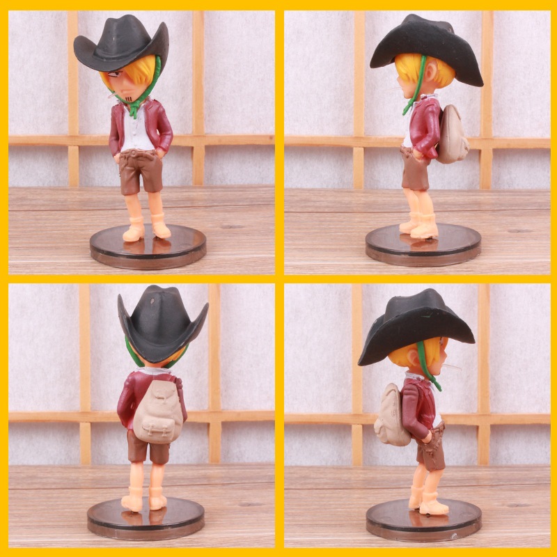 Mô hình One Piece Mini Combo 6 nhân vật  phiên bản Tắm biển cao 5-7 cm