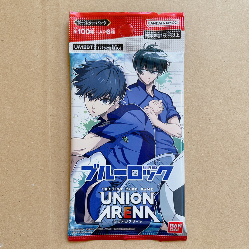 Sẵn- thẻ nhân phẩm  Blue lock Union Arena gói 8 thẻ