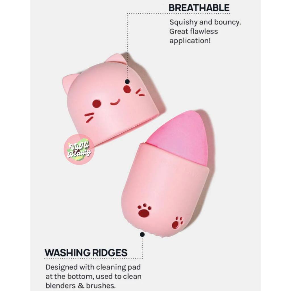 Hộp đựng mút trang điểm AOA Paw Paw Blender Travel Case